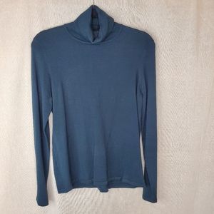 T Tahari Turtleneck Sweater Pine Green Size Medium NWT